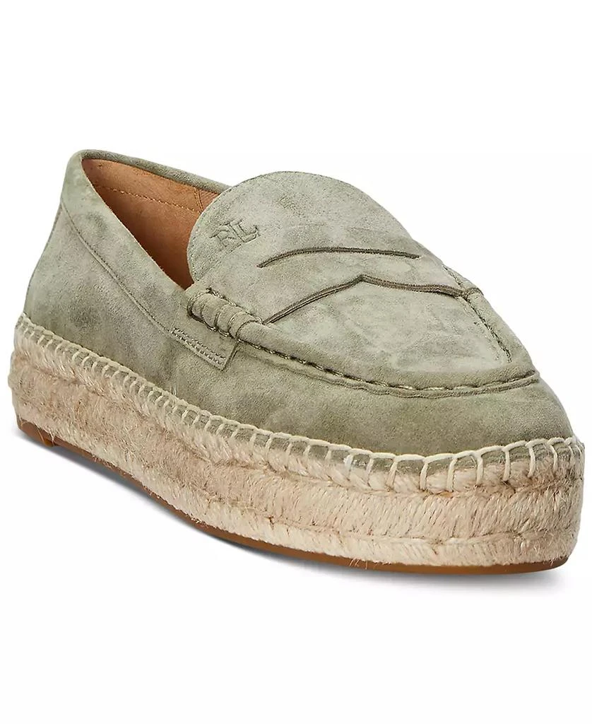 Ralph Lauren Women's Luize Espadrille Loafer Flats 1