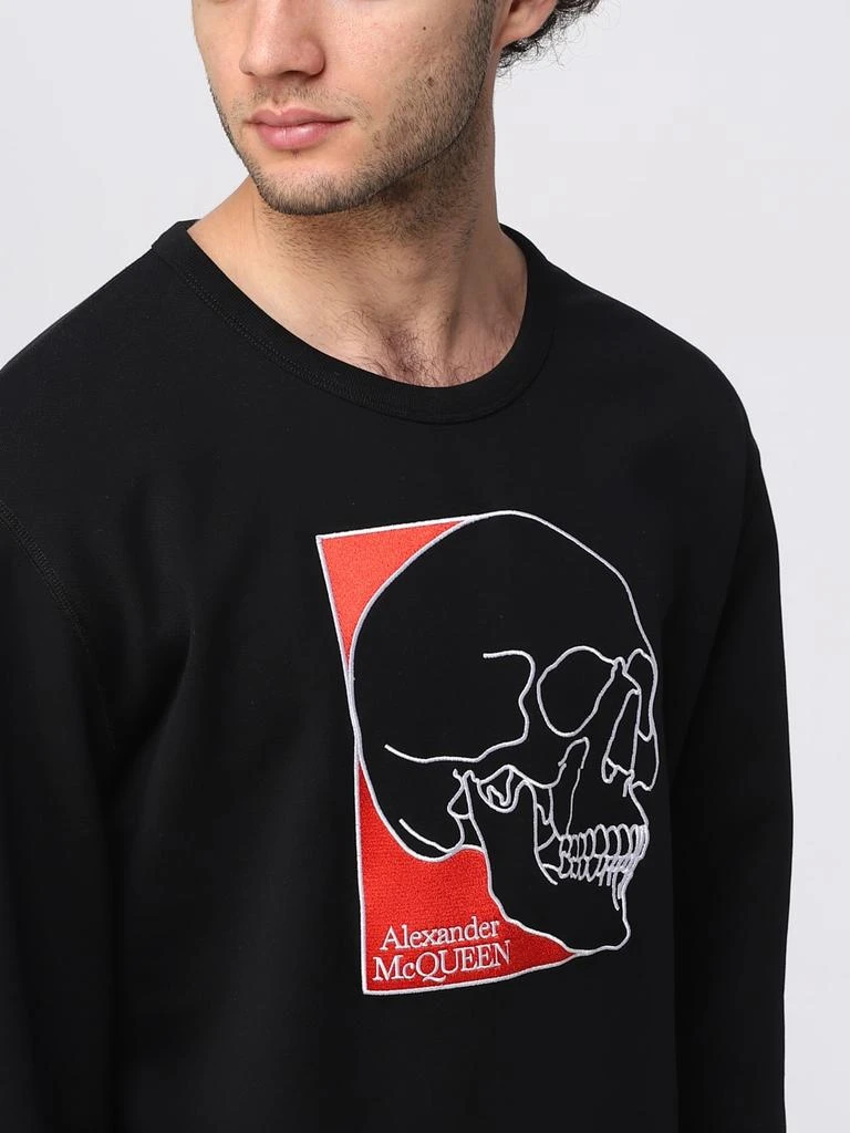 ALEXANDER MCQUEEN Alexander McQueen cotton sweatshirt with Skull print 5