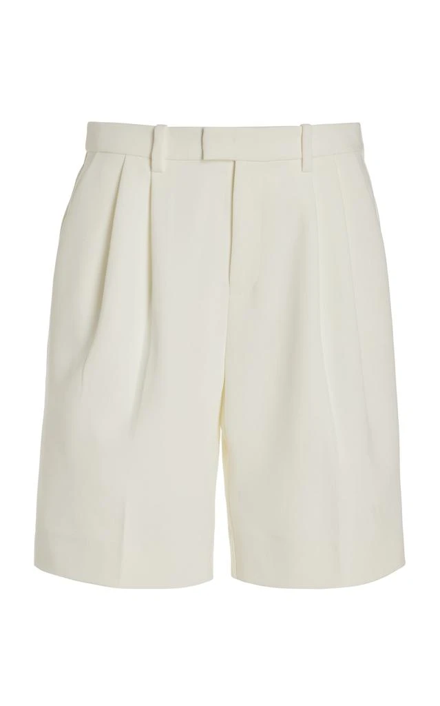 Favorite Daughter Favorite Daughter - The Low Favorite Crepe Bermuda Shorts - Ivory - US 14 - Moda Operandi 1