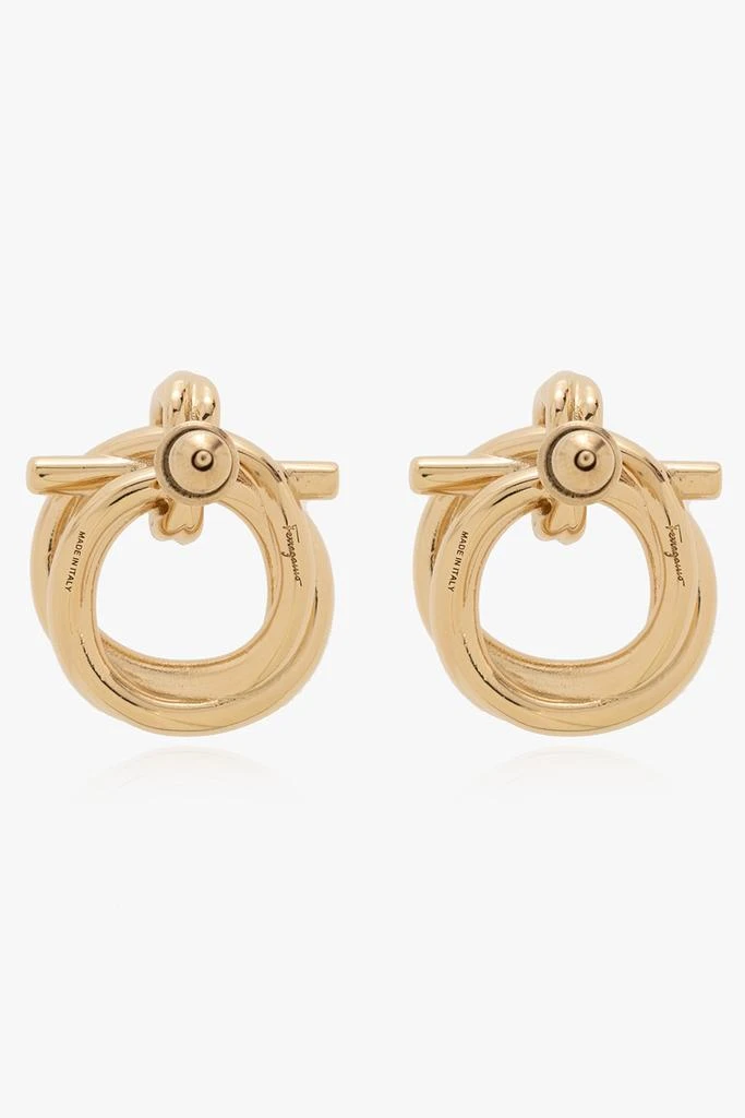 Salvatore Ferragamo Brass earrings 3