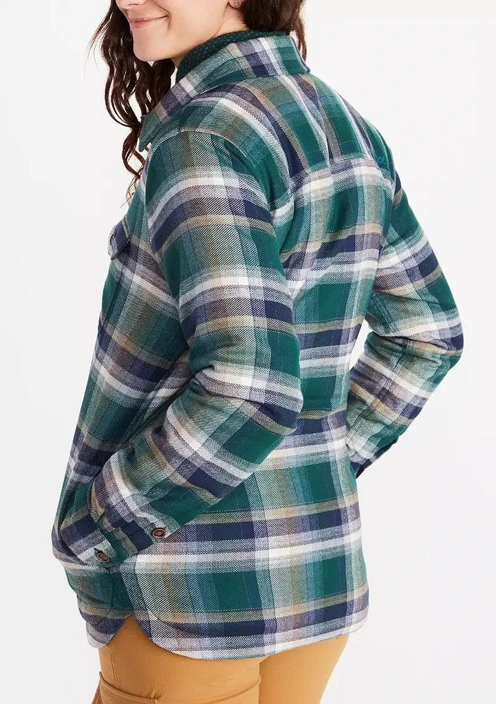 Marmot Marmot Women's Ridgefield Sherpa-Lined Long-Sleeve Flannel Shirt 2