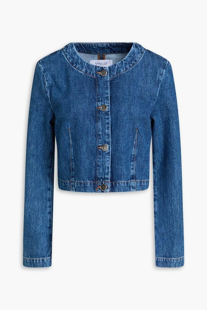 Derek Lam Ezra cropped denim jacket 1
