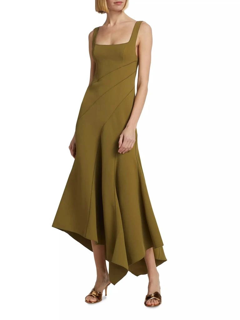 Acler Rowe Asymmetric Maxi Dress 2