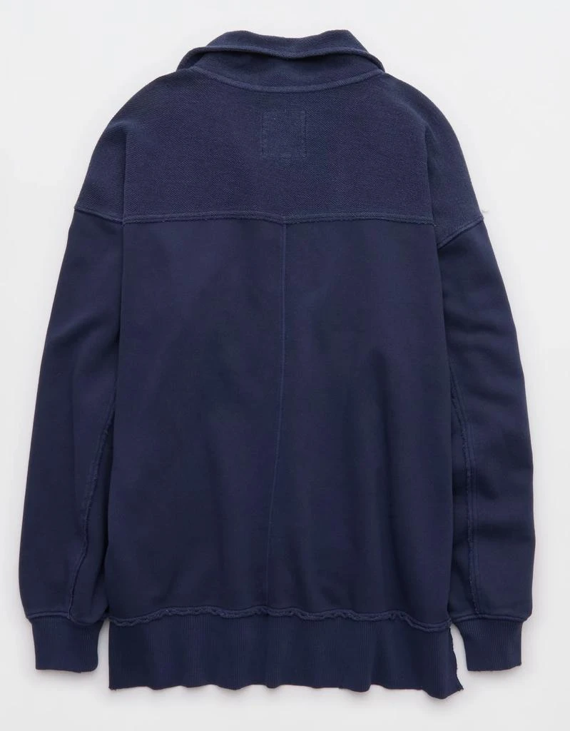 Aerie Aerie Starry Skies Open Neck Sweatshirt 4