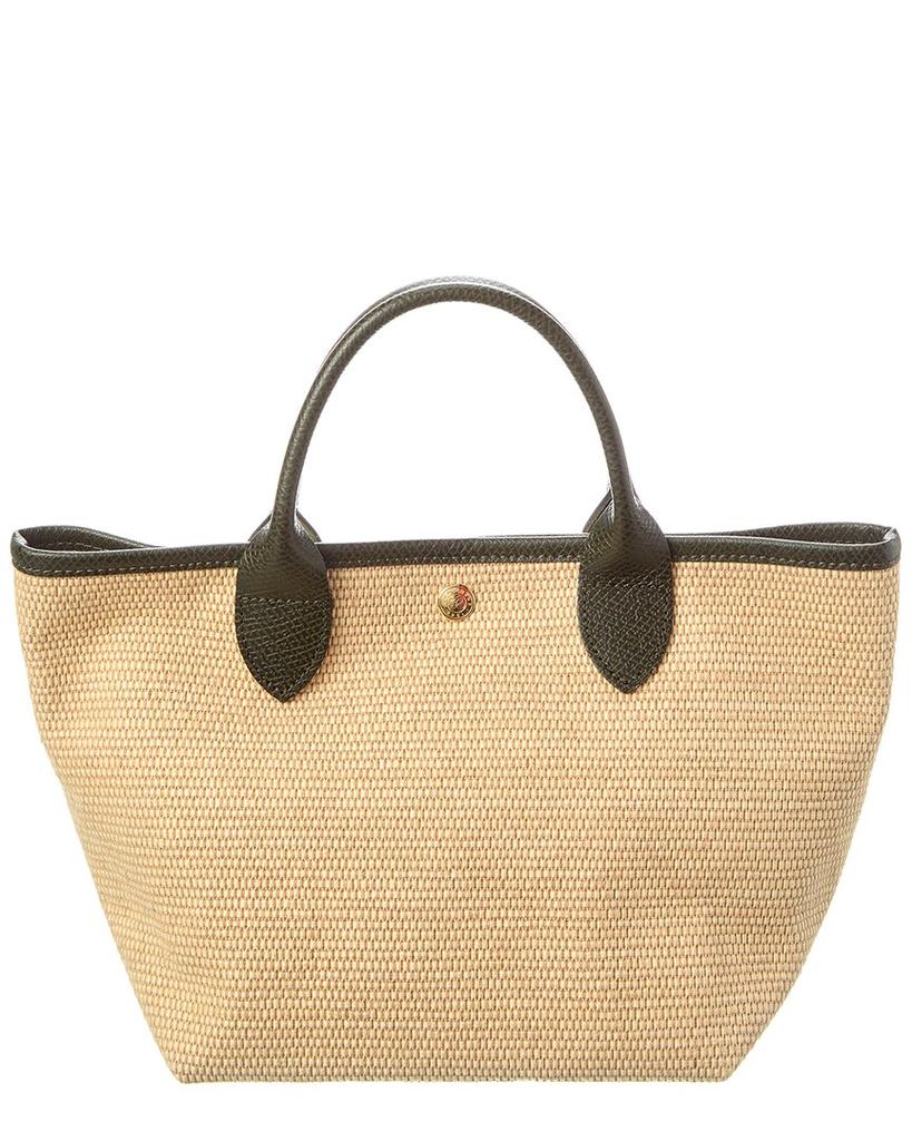 Longchamp Longchamp Le Panier Pliage Small Raffia Tote