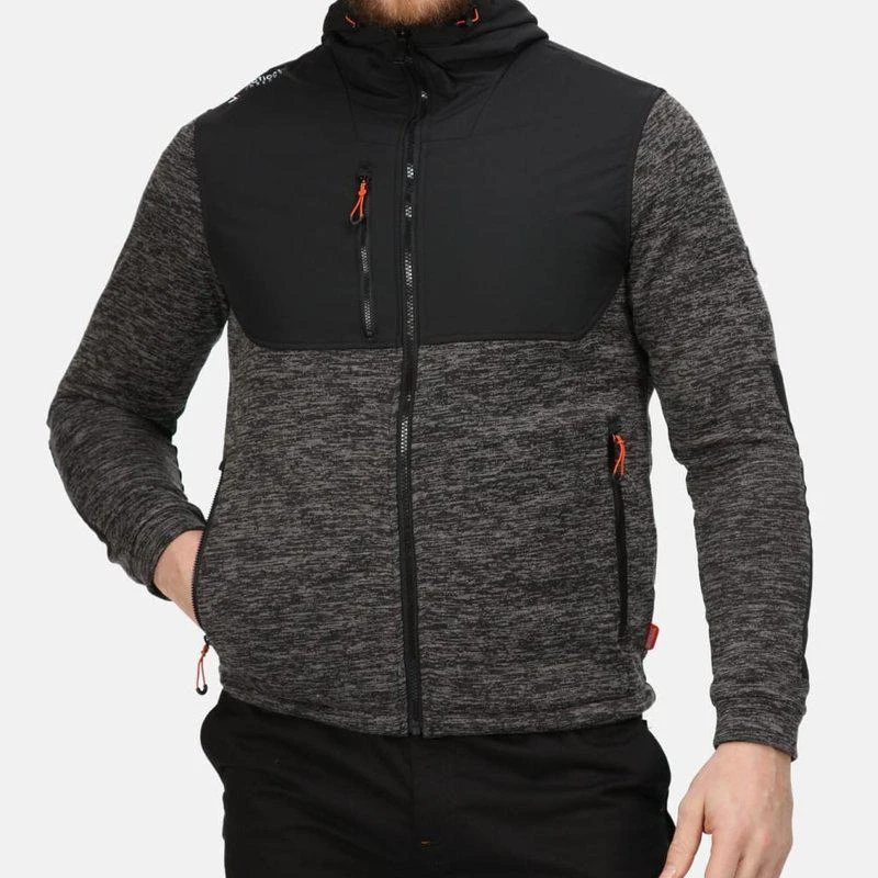 Regatta Mens Heist Jacket Ash/Black 1