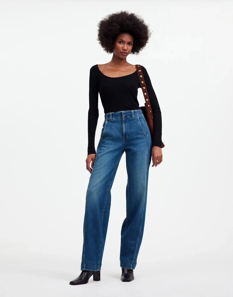 Madewell Tapered Denim Trousers
