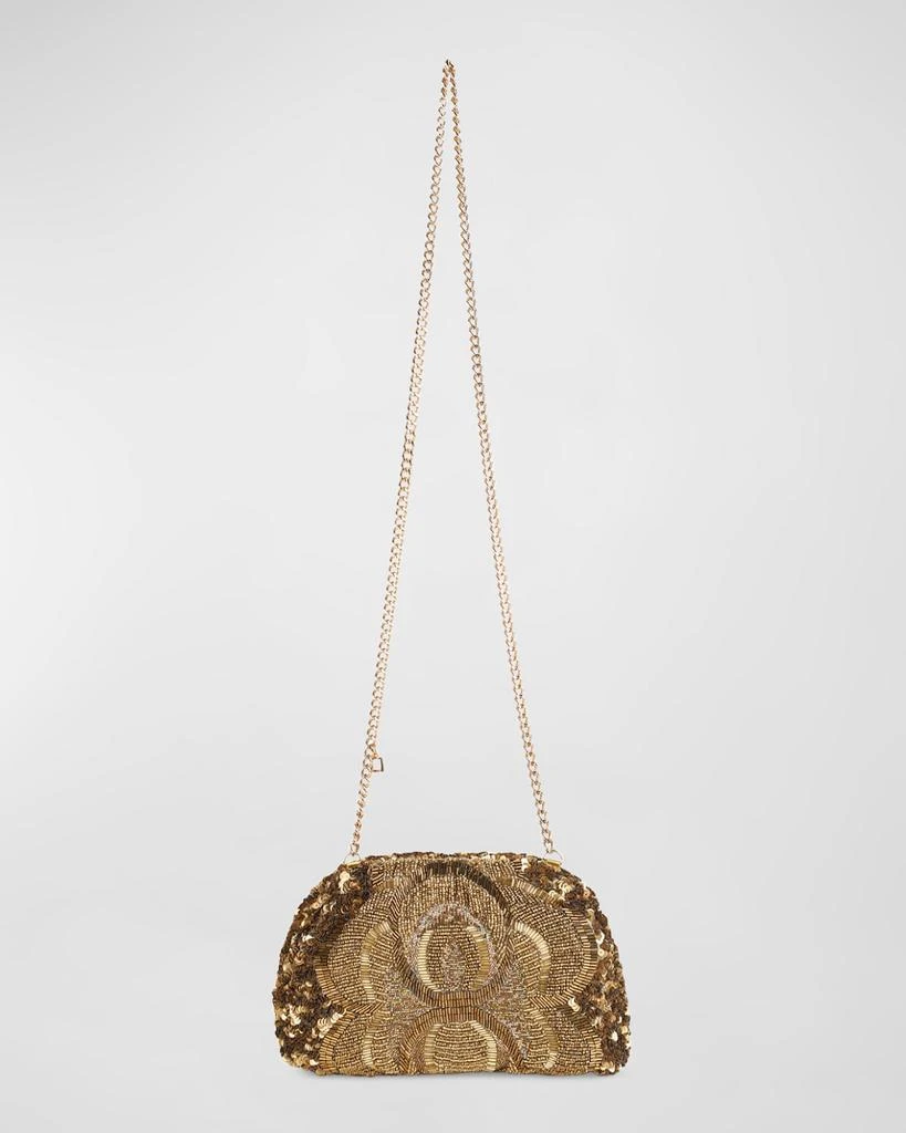 Rafe Aya Beaded Frame Clutch Bag 2