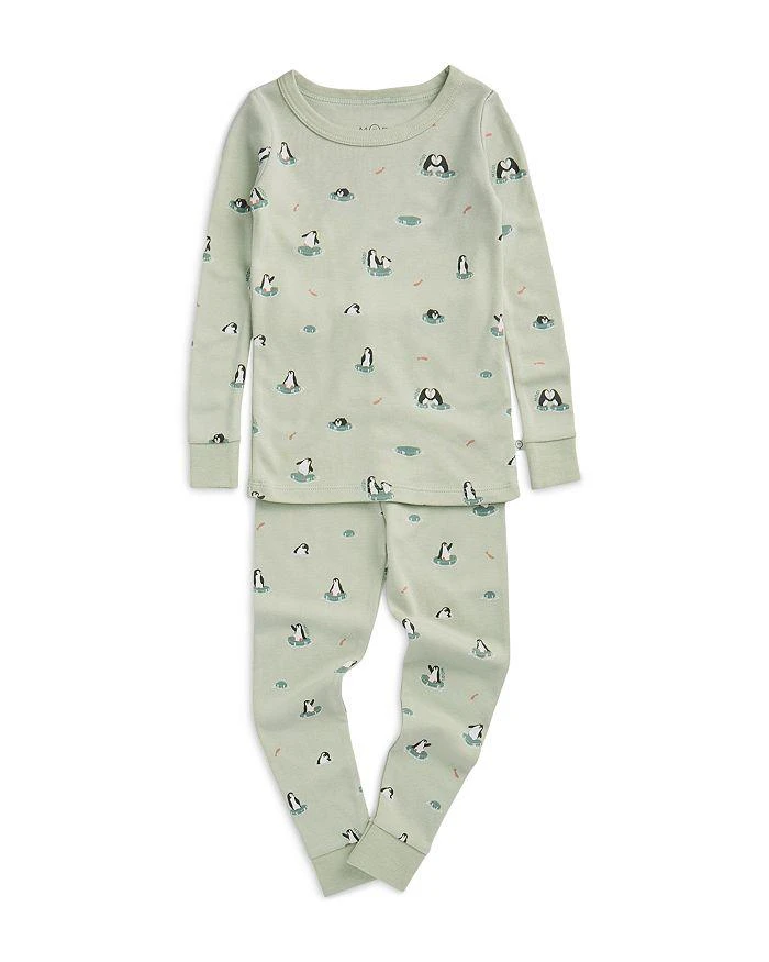 MORI Unisex Penguin Pajama Set - Baby