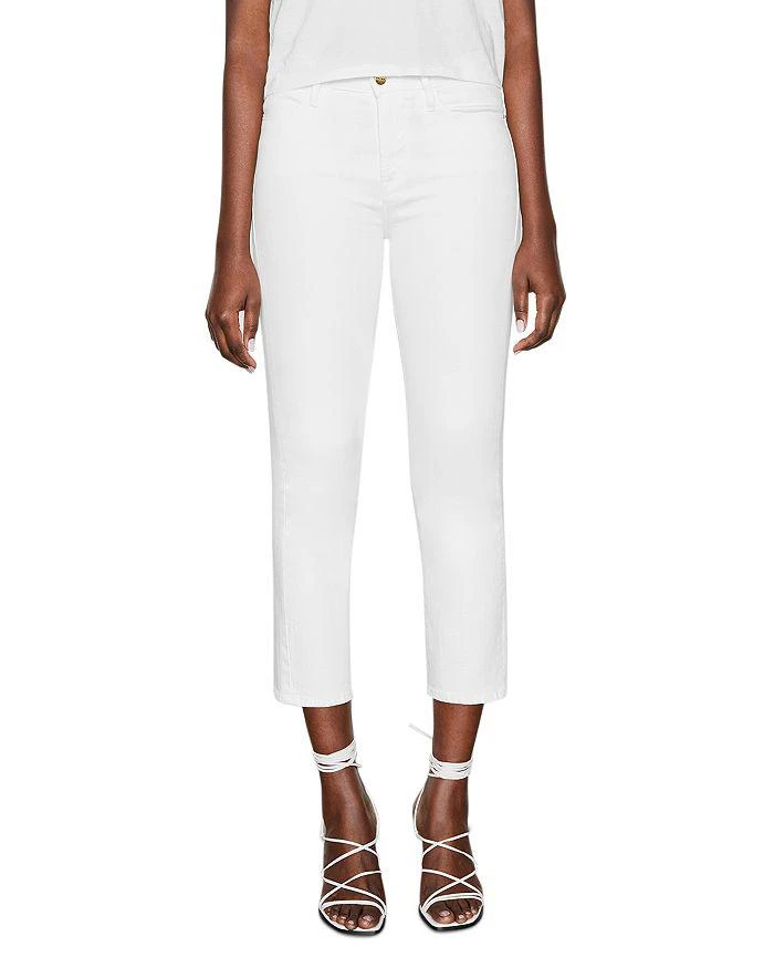 FRAME Le High Rise Straight Ankle Jeans 1