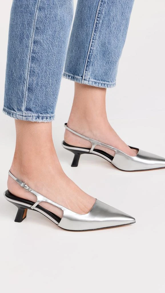Vince Bianca Slingback Heels 2