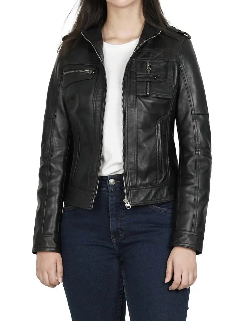 Decrum Decrum - Tavares Genuine Leather Jacket