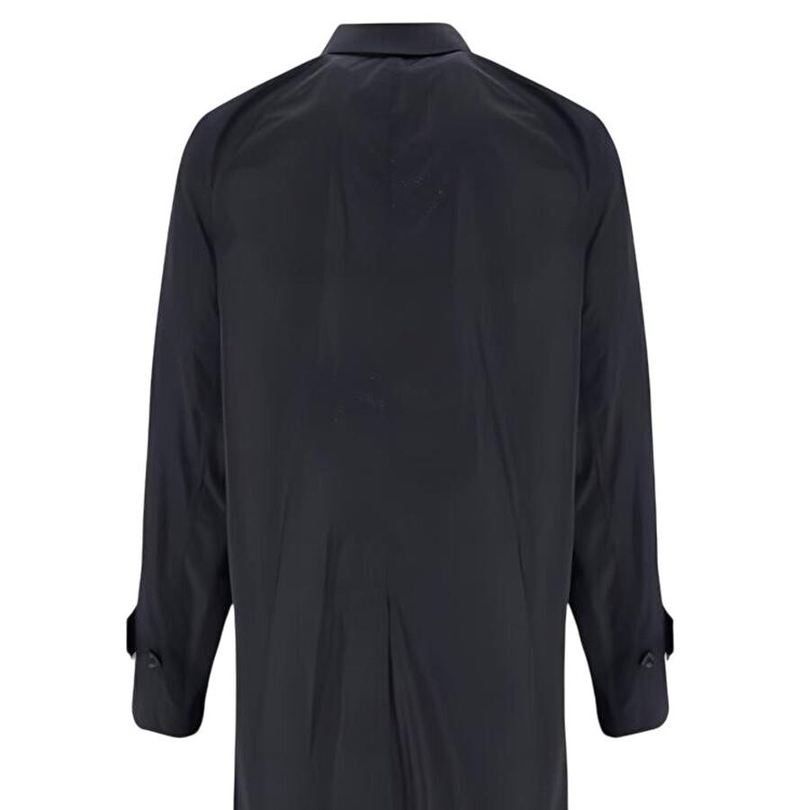 Burberry Navy Hampstead Trench Coat