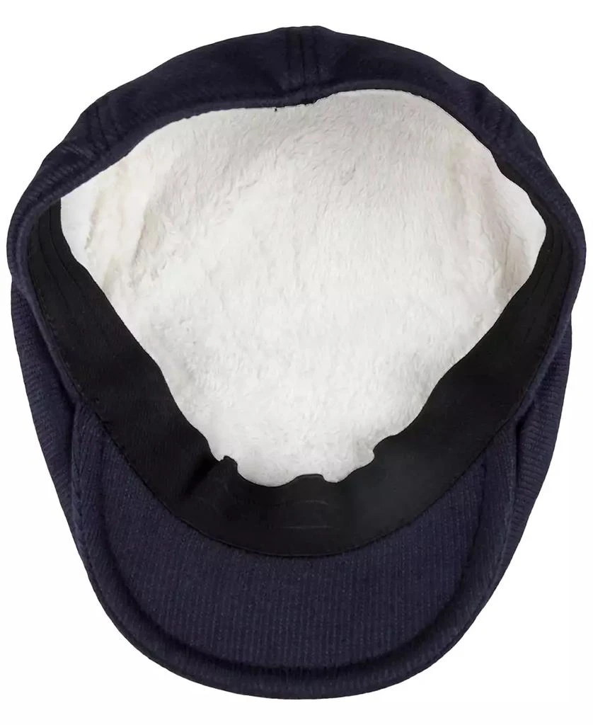 Levi's Men's Stretch Fleece-Lined Ribbed-Knit Flat Top Ivy Hat 5