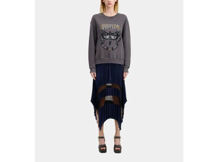 The Kooples Sweatshirt Avec Print Papillon Femme 1