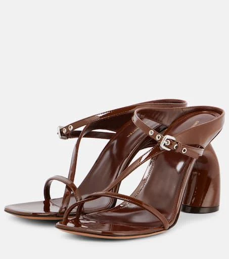 Dries Van Noten 95 leather sandals 4