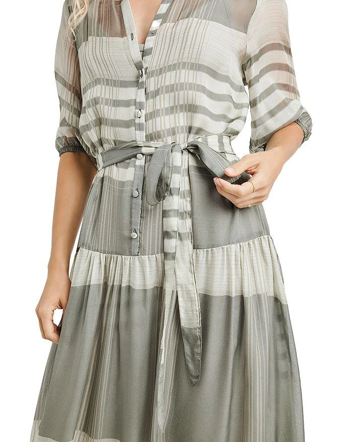 Splendid Chance Printed Tie Waist Maxi Dress 2