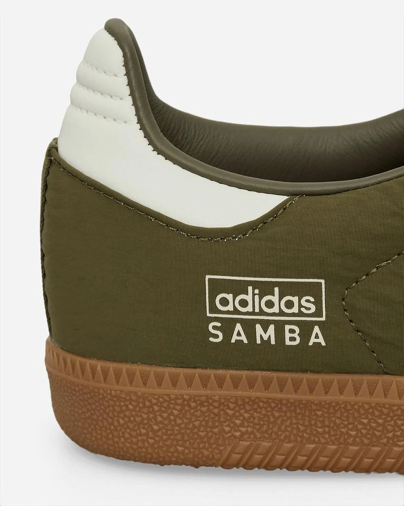 Adidas Samba OG Sneakers Focus Olive / Wonder White 6