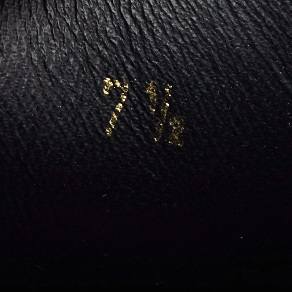 Louis Vuitton Louis Vuitton Black Monogram Canvas and Mesh Run Away Lace Up Sneakers Size 41.5 7