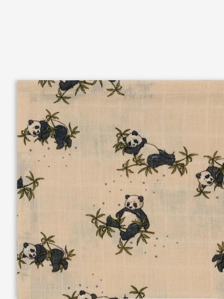 Konges Slojd Konges Sløjd Baby Panda Muslin Swaddle in Multicolour (115cm) 2