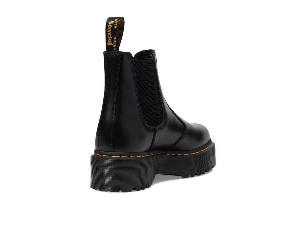 Dr. Martens 2976 Quad Smooth Leather Platform Chelsea Boots 5