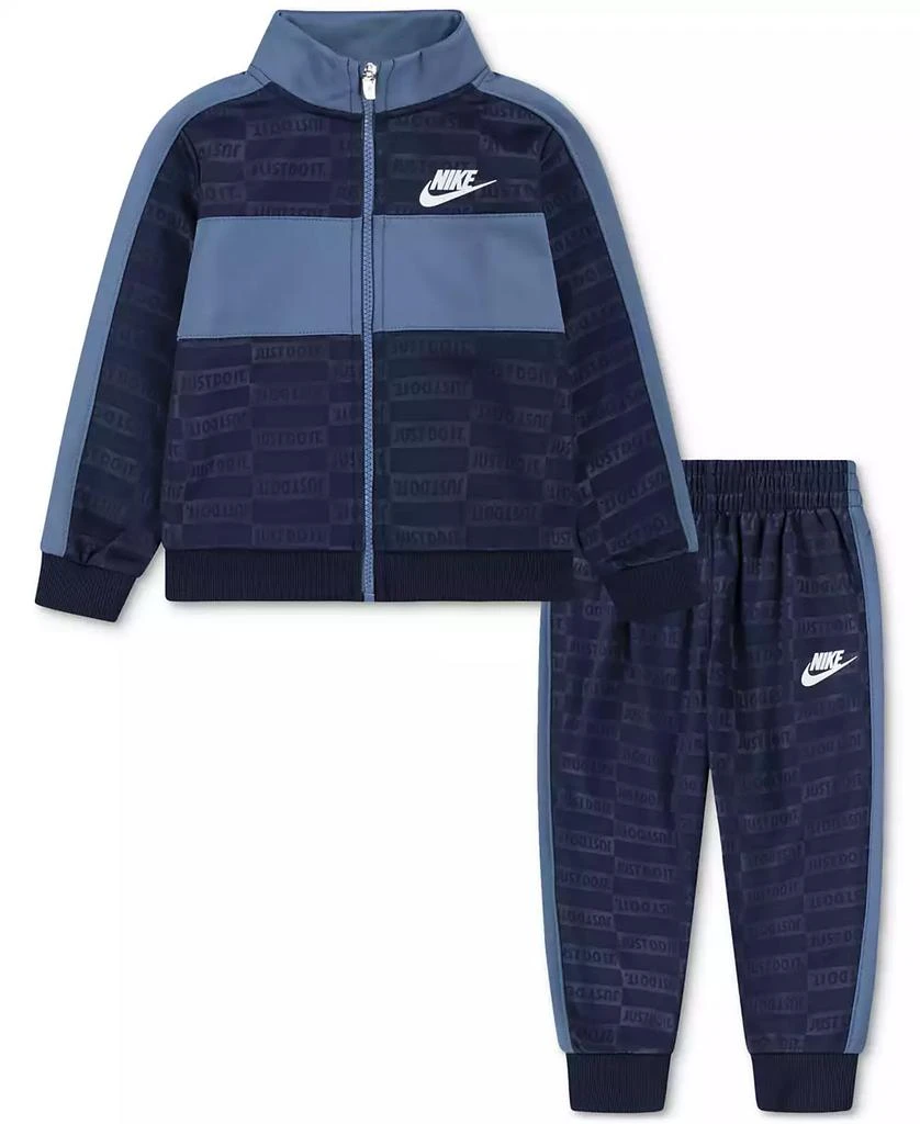 NIKE Sportswear Toddler Boys Textured Club Piqué-Knit Jacket & Pants, 2 Piece Set 1