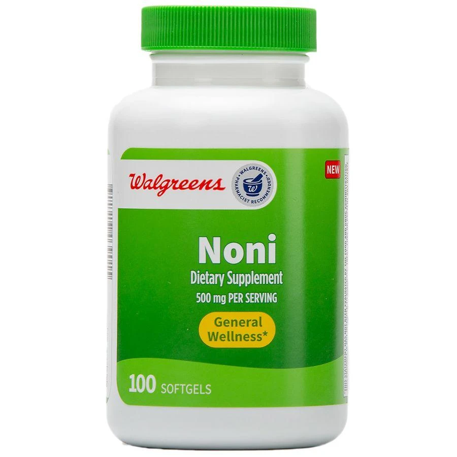 Walgreens Noni Fruit Supplement 500mg Softgels (50 days) 3