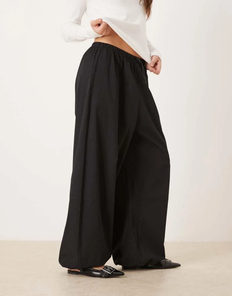 Calvin Klein Calvin Klein Jeans parachute pants in black 2