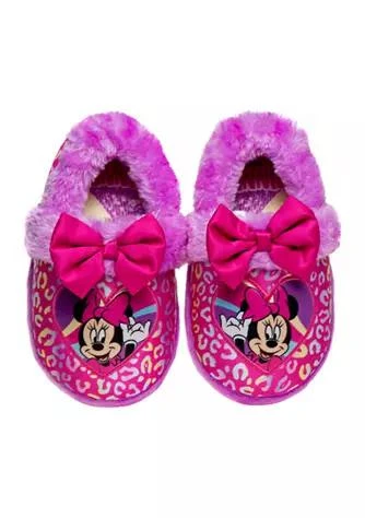 Disney Toddler Girls Minnie Mouse Slippers