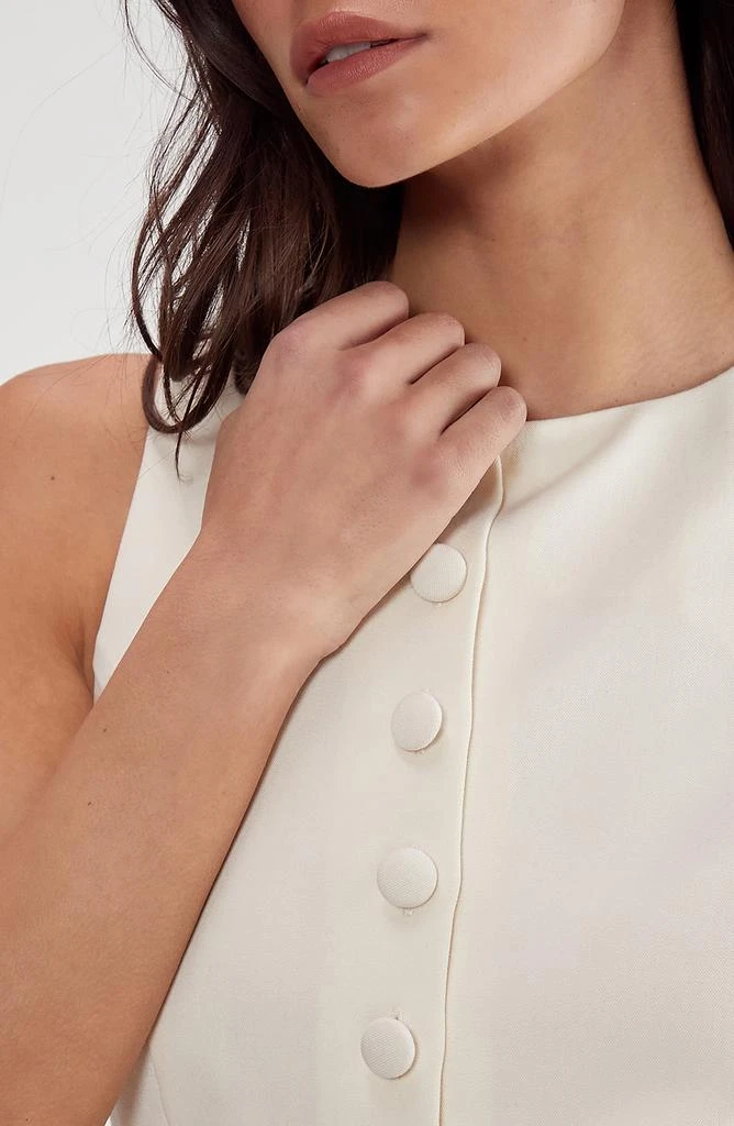 NASTY GAL Essentials Bow Back Romper 3