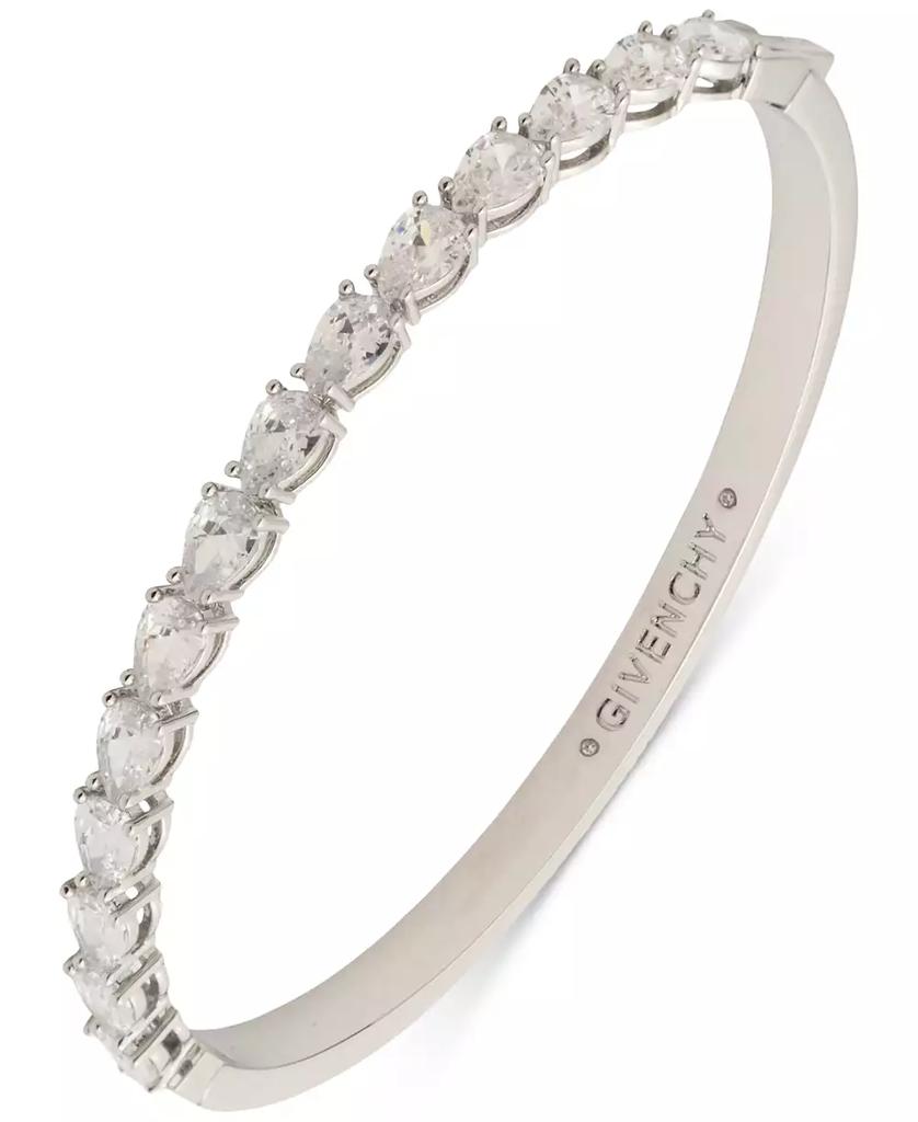 Givenchy Pear-Shape Cubic Zirconia Bangle Bracelet
