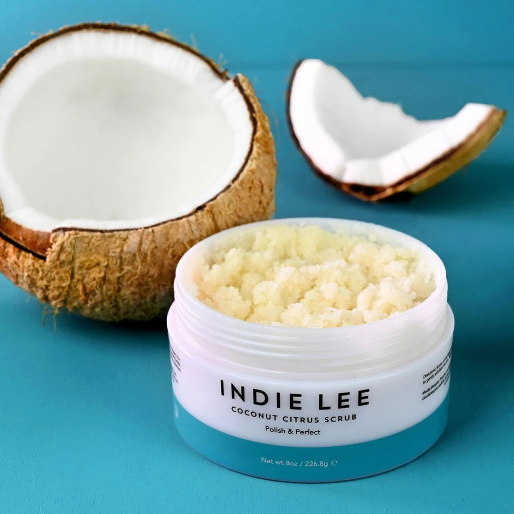 Indie Lee Coconut Citrus Body Scrub 5