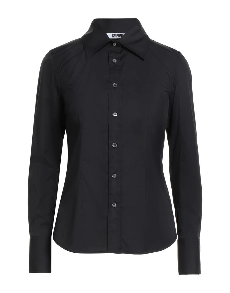 GRIFONI Solid color shirts & blouses 1