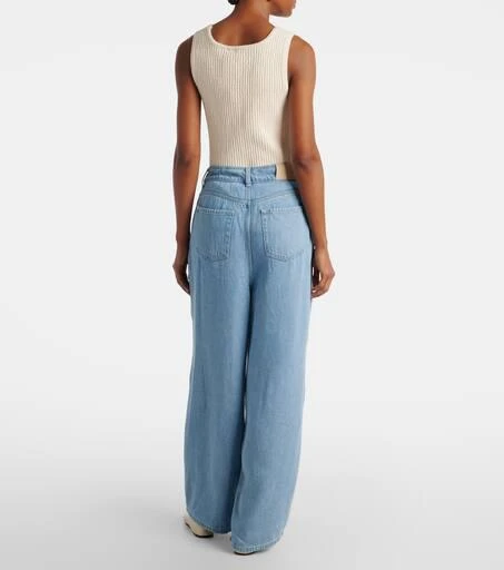 7 For All Mankind Tess straight jeans 3