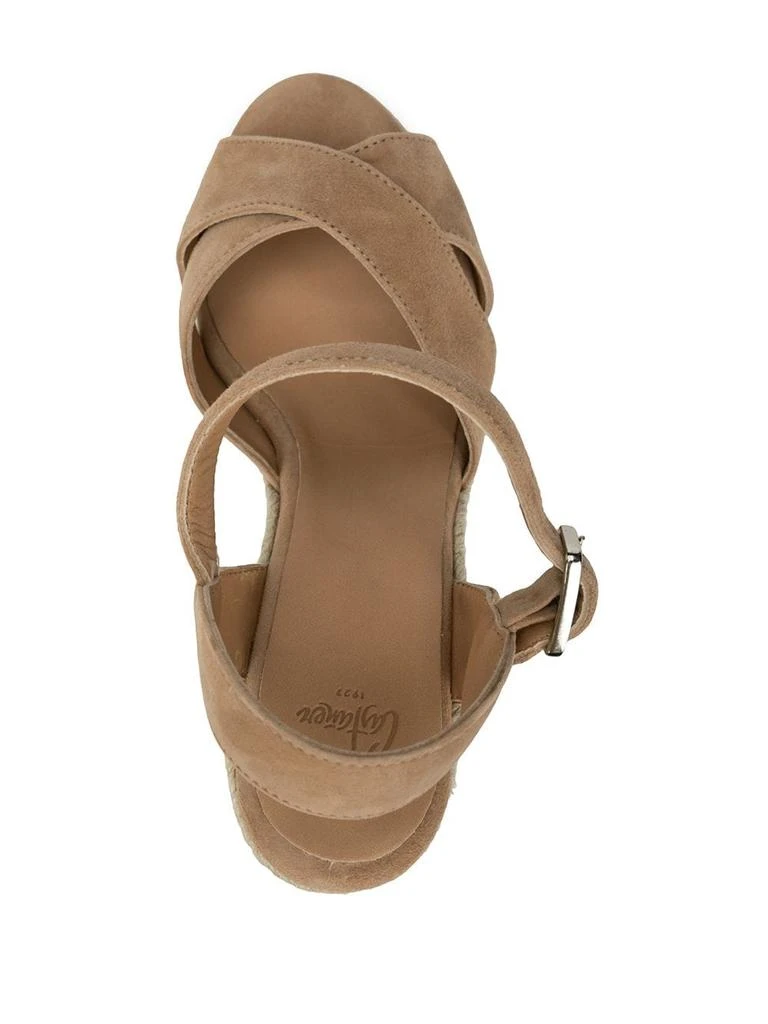 CASTAÑER BLAUDELL SUEDE LEATHER ESPADRILLES 4
