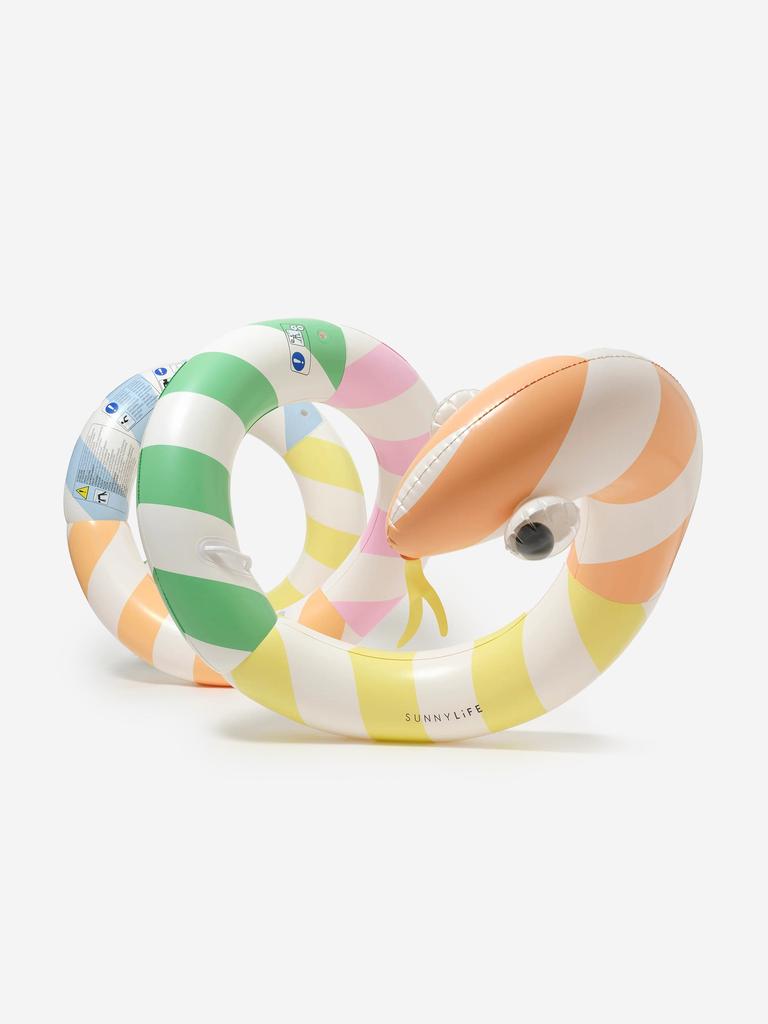 Sunnylife Kids Giant Inflatable Noodle Poolside Sorbet Stripe in Multicolour (245cm)