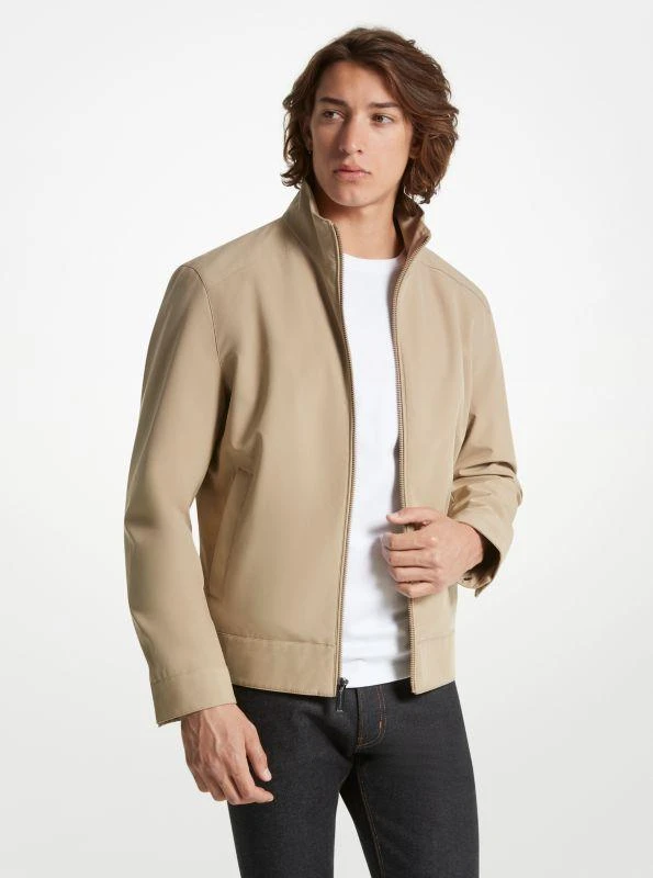 michael_kors Kilkenny Mixed-Media Jacket 1