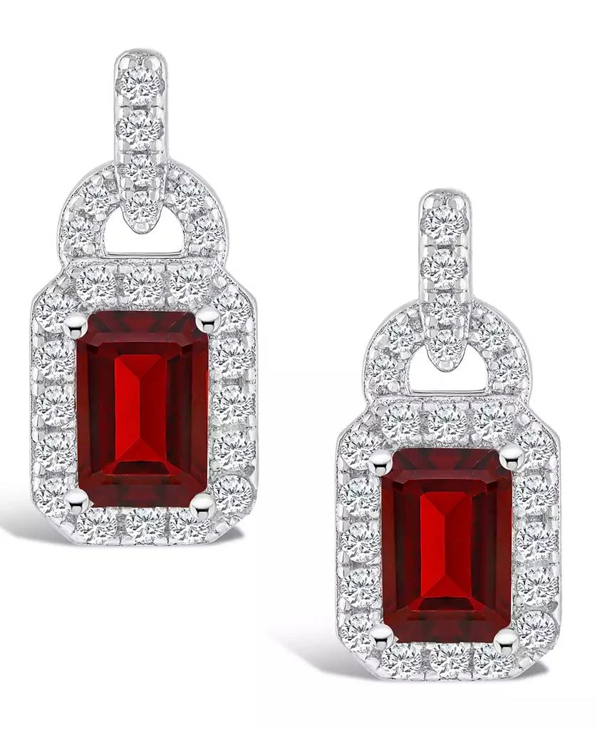 Shop Garnet (1 1/2 and Topaz (3/8 Halo Drop
