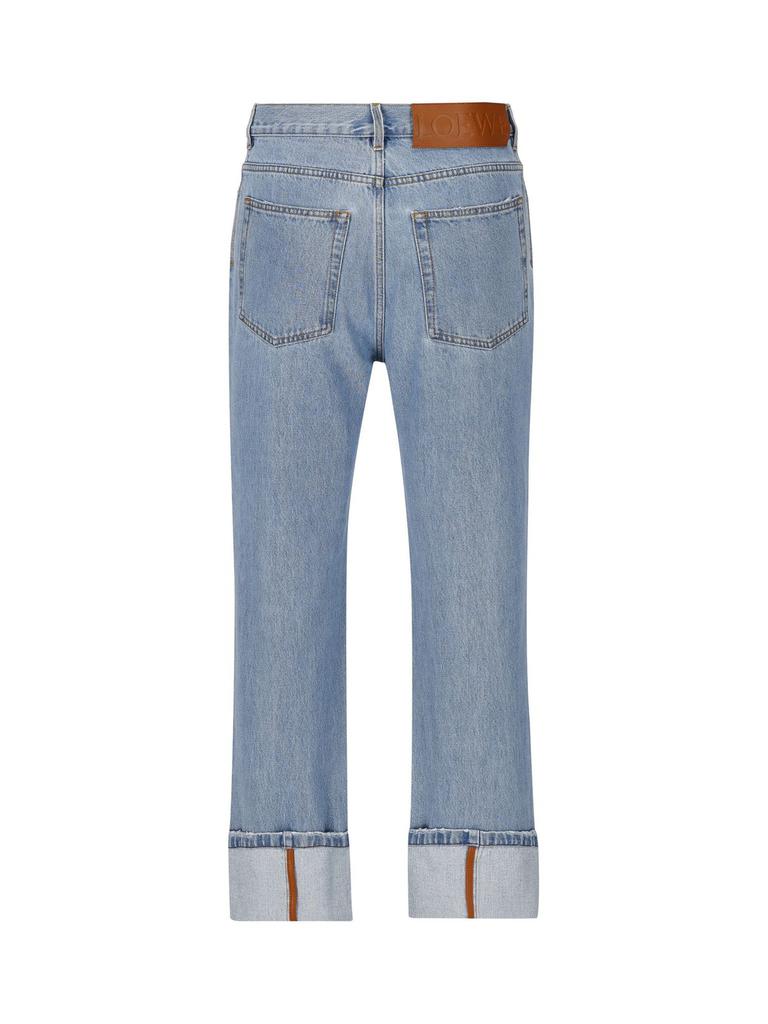 Loewe Loewe Fisherman Turn-Up Jeans