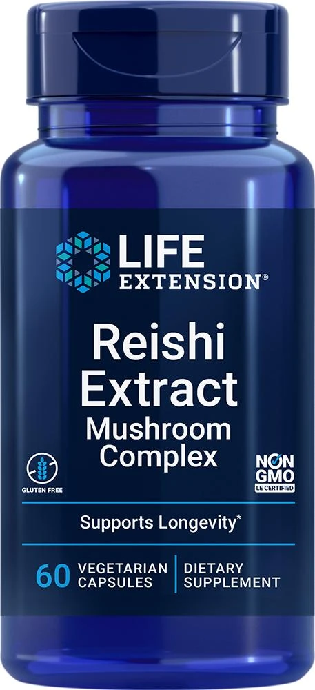 Life Extension Life Extension Reishi Extract Mushroom Complex (60 capsules, Vegetarian) 1