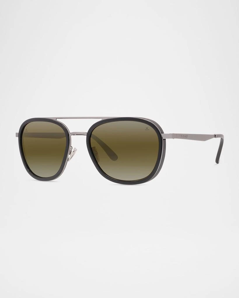Vuarnet Men's Edge 04 Stainless Steel Rectangle Sunglasses 3
