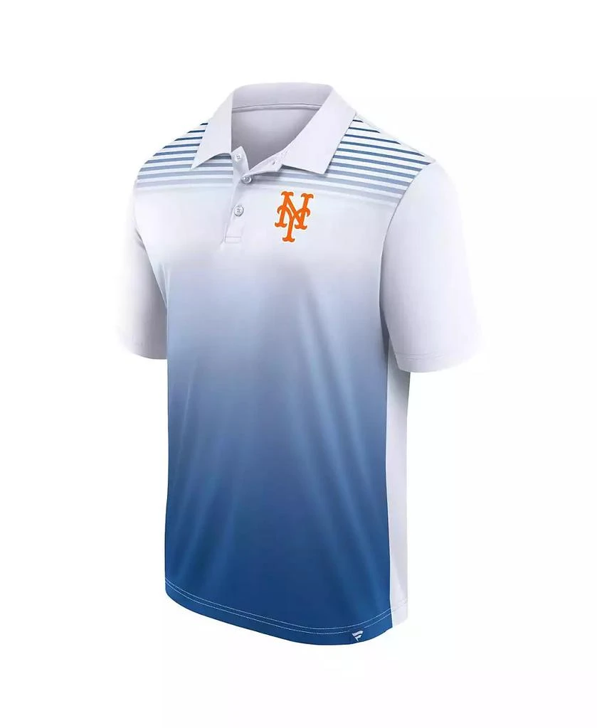 Fanatics Men's White, Royal New York Mets Sandlot Game Polo Shirt 2