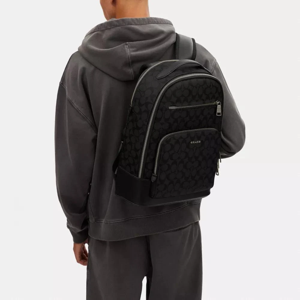Coach Ethan Backpack In Signature Canvas 2