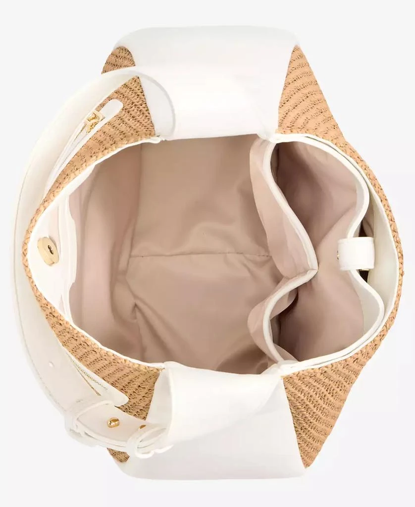 INC International Salee Straw Shoulder Bag, Exclusively at Macy's 4
