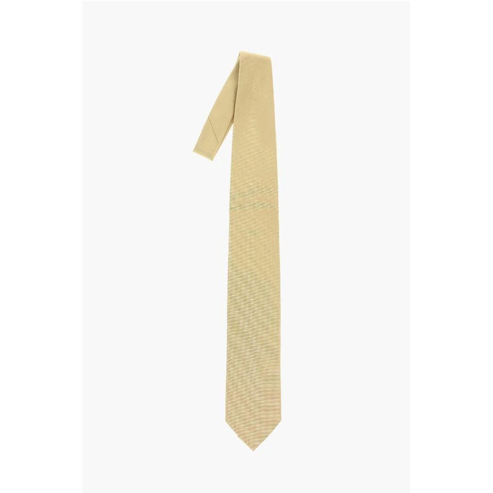 Ermenegildo Zegna Solid Color Silk Men's Tie 1