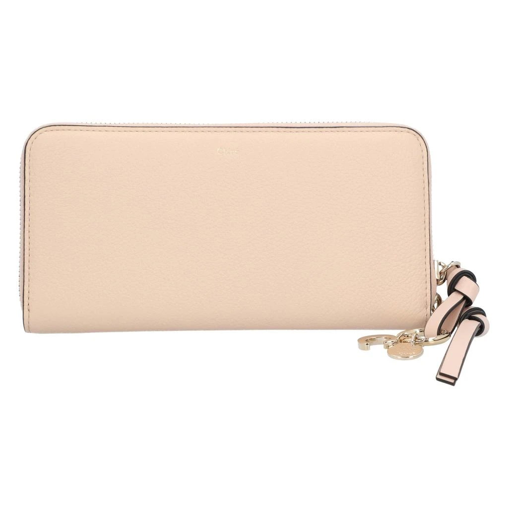 Chloé Alphabet Long Wallet Beige