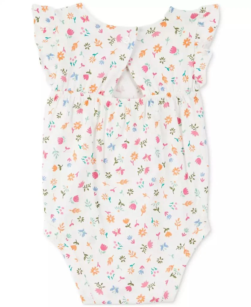 Carter's Baby Girls Floral-Print Bodysuit & Diaper-Cover Skort, 2 Piece Set 2
