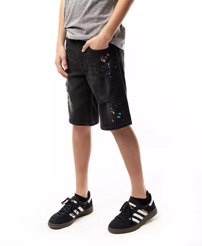 Ring of Fire Big Boys Revolve Stretch Denim Shorts 4