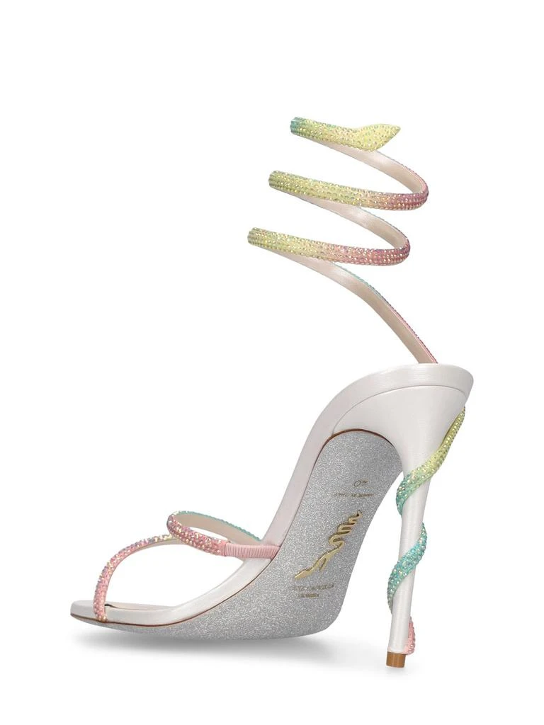 RENÉ CAOVILLA 105mm Crystal Sandals 3