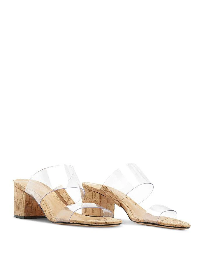 Schutz Women's Victorie Block Heel Slide Sandals 3